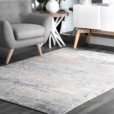 Nuloom Twilight Tribal Distressed Area Rug 6ft 7in x 9ft ERTR05A-6709